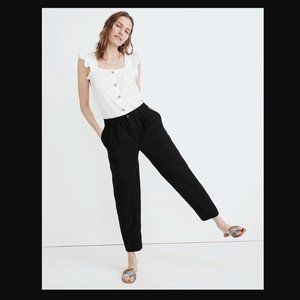 Madewell Linen-Blend Track Trousers